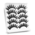 thumbnail image 2 of 5 pares de pestañas postizas naturales con extensiones de pestañas postizas gruesas Pestañas postizas 3D reutilizables maquillaje suave y fácil de usar Tan Jianjun unisex, 2 of 2