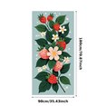 thumbnail image 6 of Pastel Blue Background with Strawberry Floral Design Banner Party Decorations Backdrop Ideal for Spring Celebrations Garden Parties Picnics and Photo Shoots, 6 of 7
