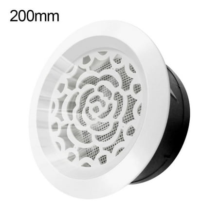 

Adjustable Anti-bird And Rat Air Circulation Round Extract Valve Grille Ducting Ventilation Grilles Air Vent Vents Cover 200MM