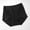 Black, variant on Womens Seamless Cotton High Waisted Briefs - Tummy Control Underwear for Daily Wear, Black,Size M