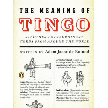 The Meaning of Tingo - eBook