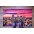 thumbnail image 6 of Pittsburgh City at Night Rugs, City at Night Rugs, Pittsburgh Rug, View Rugs, Gift For Her, Non-Slip Carpet, Soft Rug, Large Rug, 1.7'x2.3' - 50x70 cm, 6 of 8
