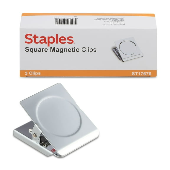 Staples Paper Clips 2.25"W Silver 9/Carton ST17676/17676VS