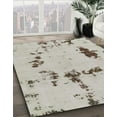 thumbnail image 2 of Ahgly Company Indoor Rectangle Abstract Pale Silver Gray Abstract Area Rugs, 3' x 5', 2 of 6