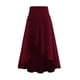 thumbnail image 1 of Vestido informal elegante con falda irregular con volantes para mujer - Material crepé helado - Tallas S/M/L/XL, 1 of 4