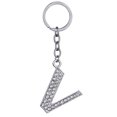 thumbnail image 1 of Porte-clés Design Strass A à Z Pendentif Porte-Clés pour Décoration de Sac à Main, 1 of 8