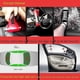 thumbnail image 2 of Portable Car Safety Hammer,Premium Tungsten Steel Car Hammer,with Belt Safety Cutter,Camping-Black, 2 of 5