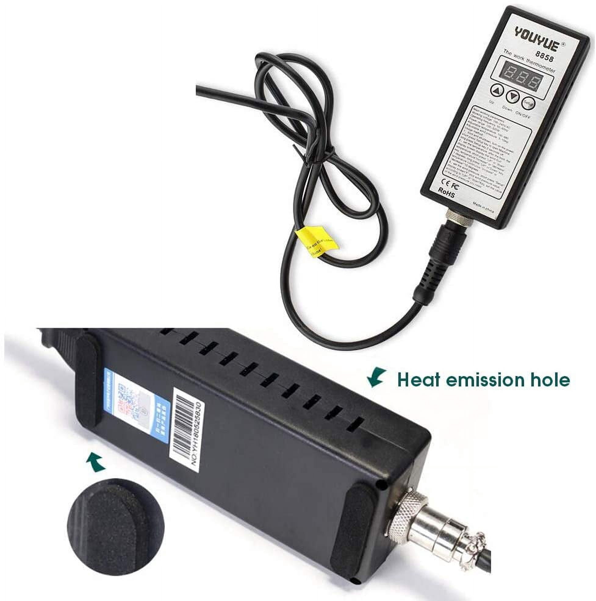 Portable Hot Air Gun Welding Tool with 3 Nozzles