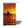 thumbnail image 2 of WOPOP Sun Waterproof Polyester Bathroom Shower Curtain 66x72 Inches, 2 of 2