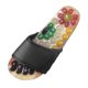 thumbnail image 1 of Zapatillas de masaje de acupresión con piedra natural, sandalias de reflexología para pies. Color negro 39 al 40, 1 of 2