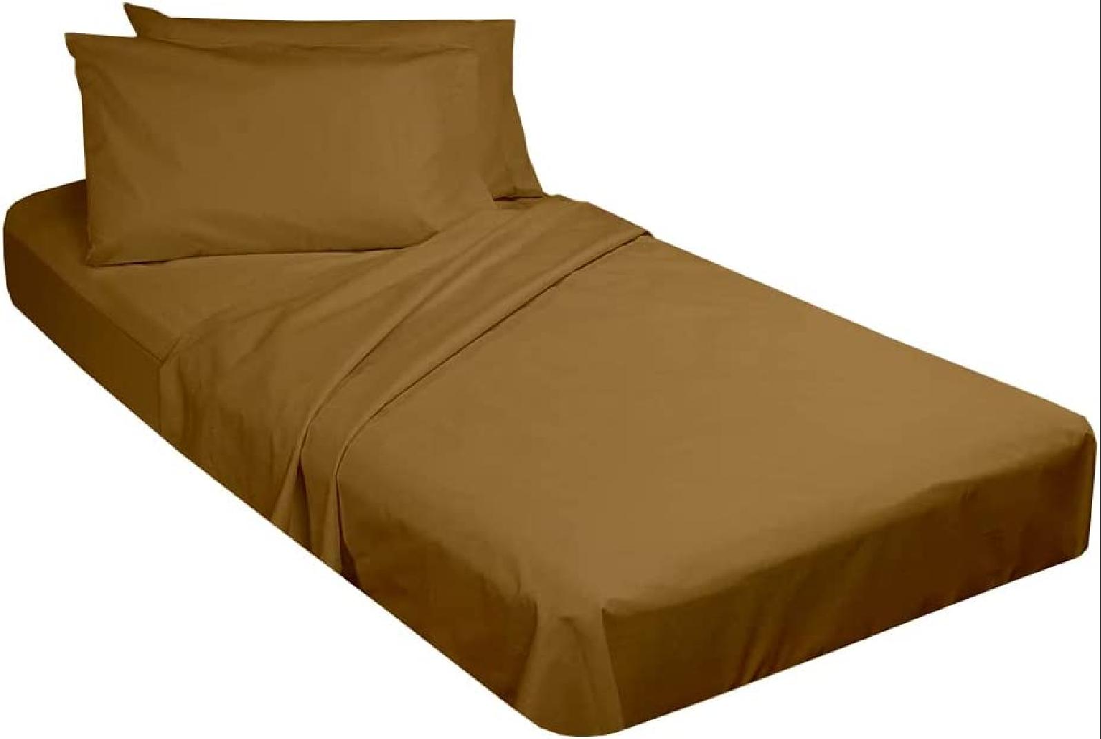 Cot Sheet and Pillow Case Set Perfect for Folding Guest Bed Frame
