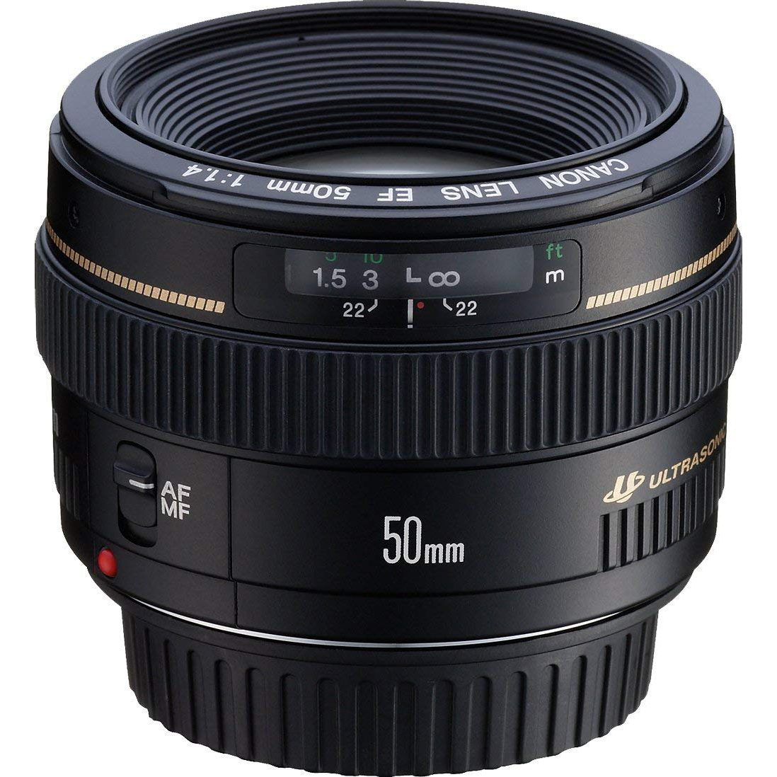 Canon EF 50mm f/1.4 USM Standard and Medium Telephoto Lens for Canon SLR Cameras, Fixed - image 2 of 8