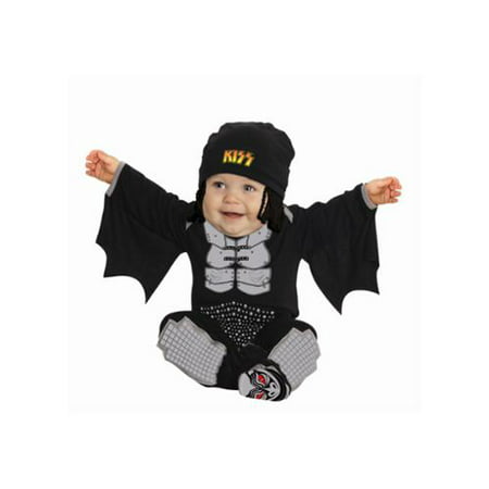 Kiss Baby Demon Onesie Costume Rubies 881549, 0-6mo