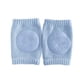 thumbnail image 1 of Rodilleras para bebés Cojines para gatear Protectores para cojines de algodón Rodilleras elásticas Protección transpirable Calentadores para bebés Accesorios Azul, 1 par Inevent BA000348-03, 1 of 7