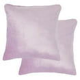 thumbnail image 4 of SAFAVIEH Davina Solid Pillow, 18" x 18", Lavender, Set of 2, 4 of 5