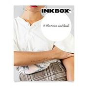 Inkbox Temporary Tattoos, Semi-Permanent Tattoo, One Premium Easy Long Lasting, Water-Resistant Temp Tattoo with For Now Ink - Lasts 1-2 Weeks, Classic Quote Tattoo, McBratney, 5 x 2 in