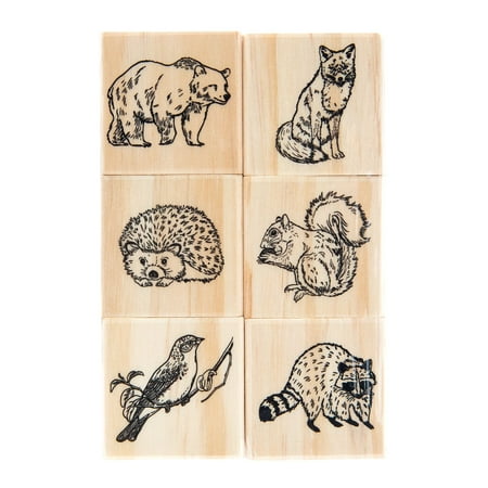 UPC: 0191518398014 | Woodland Animals Stamp Set by Recollections™