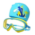 thumbnail image 2 of Gorro y Gafas de natación ajustables para niños perfecl, 2 of 8