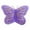 Purple, variant on Gqtwoy Christmas Butterfly Throw Pillow, Decorative Velvet Cushion, Lumbar Support for Sofa Couch Bed, Unique Accent Pillow for Home Decor, Whimsical Butterfly Shape Pillow