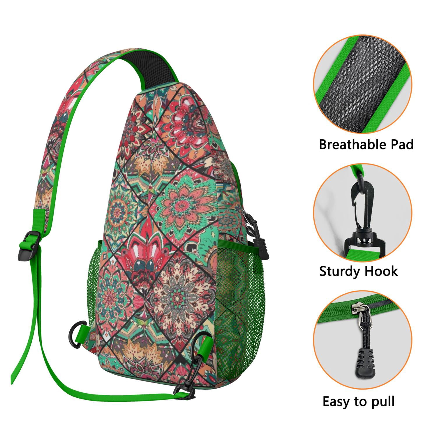Artistic Home Accents Travel Daypack Anti-Theft Shoulder Backpack for Hiking Vintage & Organized