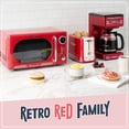 thumbnail image 4 of Nostalgia Retro 2 Slice Toaster, Vintage Toaster Oven for Bagels and Thick Bread, Red, 4 of 8