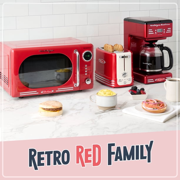 Nostalgia Retro 12-Cup Programmable Coffee Maker, Vintage Kitchen