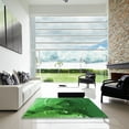 thumbnail image 7 of Ahgly Company Machine Washable Indoor Rectangle Transitional Deep Emerald Green Area Rugs, 2' x 4', 7 of 7