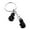 Black, variant on Boxing Keychain Pendant Gym Accessory For Men Women Decorative Sport Keyring For Bags And Fitness Club