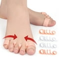 thumbnail image 7 of Soumake 2 Pairs Toe Separator Orthopedic Bunion Valgus Hammertoe Corrector Natural Realignment Women Men Foot Alignment Toe Spacer Straightener, 7 of 7