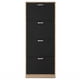 thumbnail image 2 of Mueble Zapatero Organizador de Calzado 4 Cajones Blanco y Madera, Clóset para Zapatos hasta 24 Pares negro M, 2 of 6