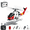 Red-White, variant on YU XIANG F112S AH-1 1/40 Scale 9CH 2.4GHz Flybarless Dual Brushless RC Military Helicopter with GPS Stabilized, LiDAR Altitude Hold RTF for Hobbyist & Enthusiast (Red-White/1 Battery)