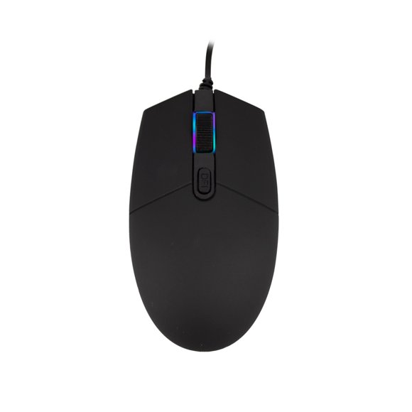 Ratón Gamer Mouse Lector Optico K50 DPI Ajustable Sentry Iluminacion RGB Diseño Ergonomico