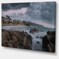 thumbnail image 2 of Nuages de Pluie sur la Baie du Croissant - Imprimé d'Art Mural de Paysage Surdimensionné, 2 of 3