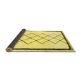 thumbnail image 2 of Ahgly Company Indoor Rectangle Solid Yellow Modern Area Rugs, 8' x 12', 2 of 4