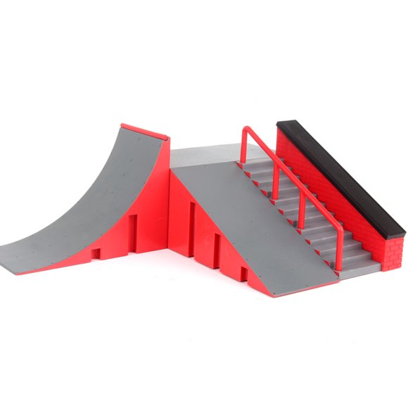 C Competition Fingerboard Ramp Park Set Skateboarding Obstacle Course Training Kit Mini Board Skill Development For Teens Adults