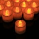 thumbnail image 3 of 24 velas de luz LED sin llama con pilas para Navidad, cumpleaños, boda, fiesta, color amarillo, 3 of 4