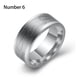 thumbnail image 4 of Anillo de acero inoxidable Sonducket para hombre patrón de anzuelo color acero, 4 of 6