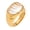Light White, variant on HIJONES Women's Ring Personalized Stainless Steel Elegant Ring Band Finger Jewelry Red Size 7