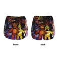 thumbnail image 5 of Lsque Five Nights At Freddy'S Printed Women's Running Shorts with Liner Pockets,Elastic Quick Dry Workout Athletic Gym Yoga Shorts,Womens High Waist Shorts-Medium, 5 of 9