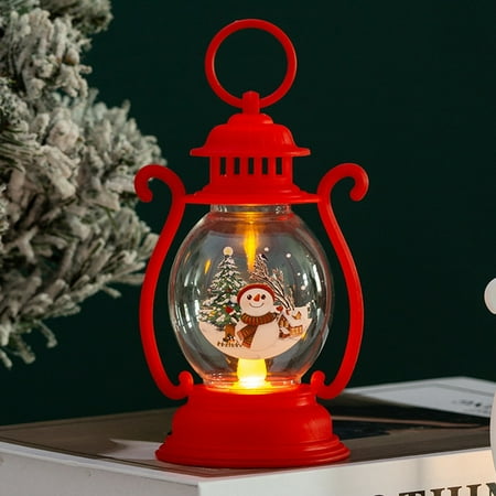 

Cyber and Monday Deals 2024 Clearance Under $5.00 Christmas Handheld Small Oil Lamps Decorations Glow Santa Snowman Decoration Tabletop Decorations Ornaments Party Decorations Props
