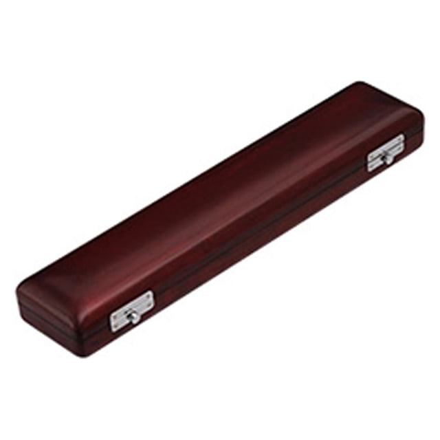 WASHWEPE Caissette à Flûte Rouge en Bois pour Pratique Musicale 1Pcs