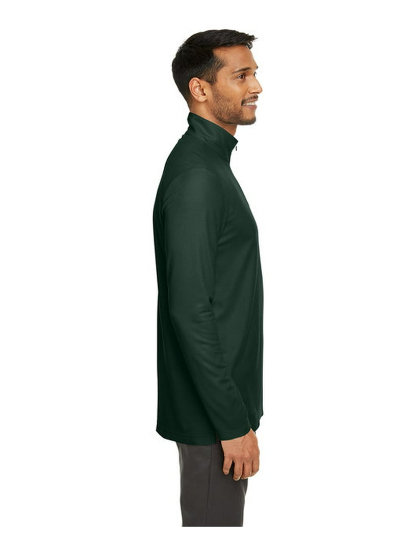 CORE365 CE405 Men's Fusion ChromaSoft™ Pique Quarter-Zip Pullover