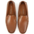 thumbnail image 6 of Mio Marino Threaded Leather Loafers for Men, 6 of 7