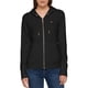 thumbnail image 1 of Sudadera con capucha con la bandera de Tommy Hilfiger y cremallera negra, talla SM (EE. UU. 4-6) para mujer, 1 of 1