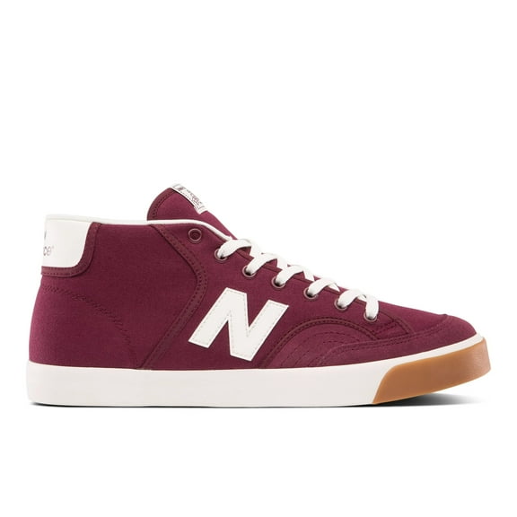 New Balance Numeric Mens 213 Pro Court Burgundy White Shoes
