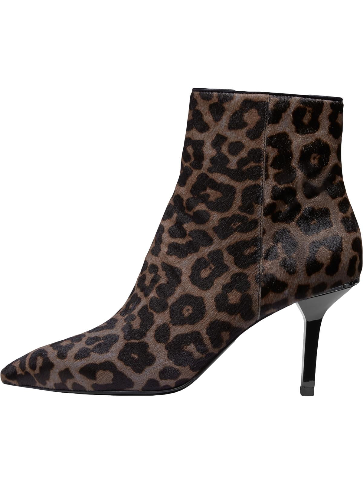 michael kors animal print boots