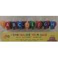 thumbnail image 4 of Balloon shaped birthday candles with letters spell the guest of honors name and place the candles on the cake., 4 of 5