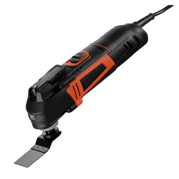 Multitool Oscillating Tool 4 Amp Corded, 6 Speed Variable Oscillating Multi Tool with 11 Accessories - for Wood, Metal Cutting, Scraping, Sanding & DIY Projects