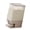 Khaki, variant on DICEWEN Cereal Storage Box Plastic Large Clear Pressed Space Saving for Home and Restaurant Use Kitchen Decoration Supplies
