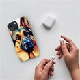 thumbnail image 7 of Punmada Compatible with iPhone 15 Glossy Case For Girl Boy Full Body Protective Hard Shell Esthetics Pattern German Shepherd Dog, 7 of 7